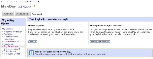 PayPal+ebay