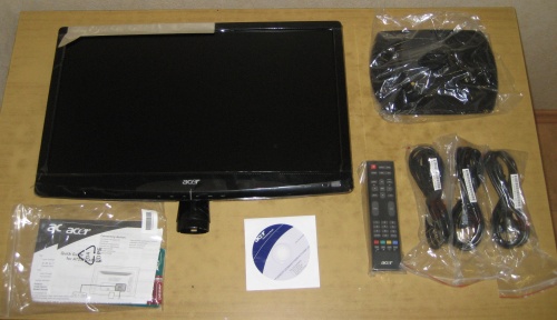 Комплектация телевизора Acer AT2326DL